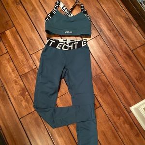 Echt set emerald green